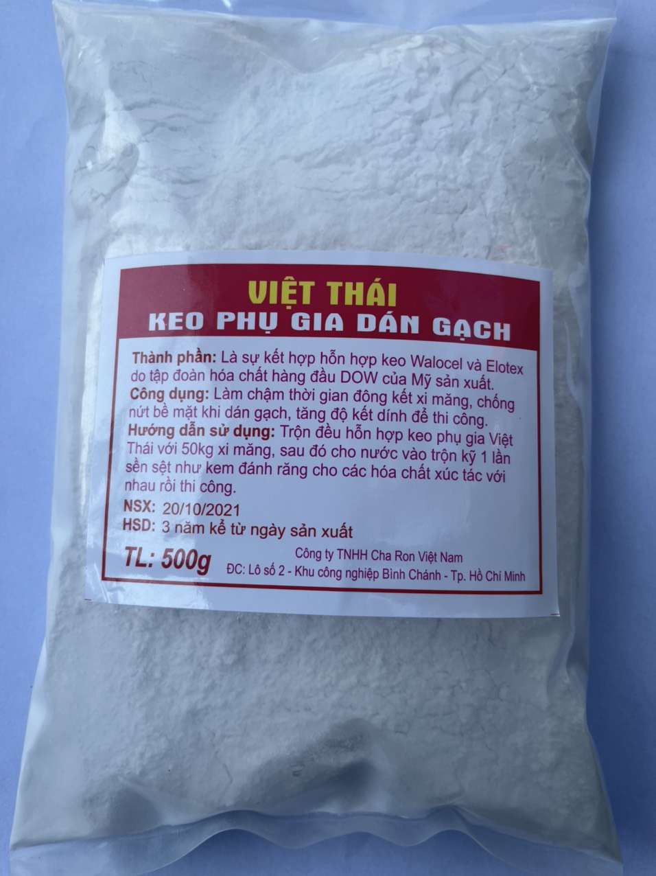 Keo phụ gia dán gạch